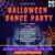 Halloween dance party flyer